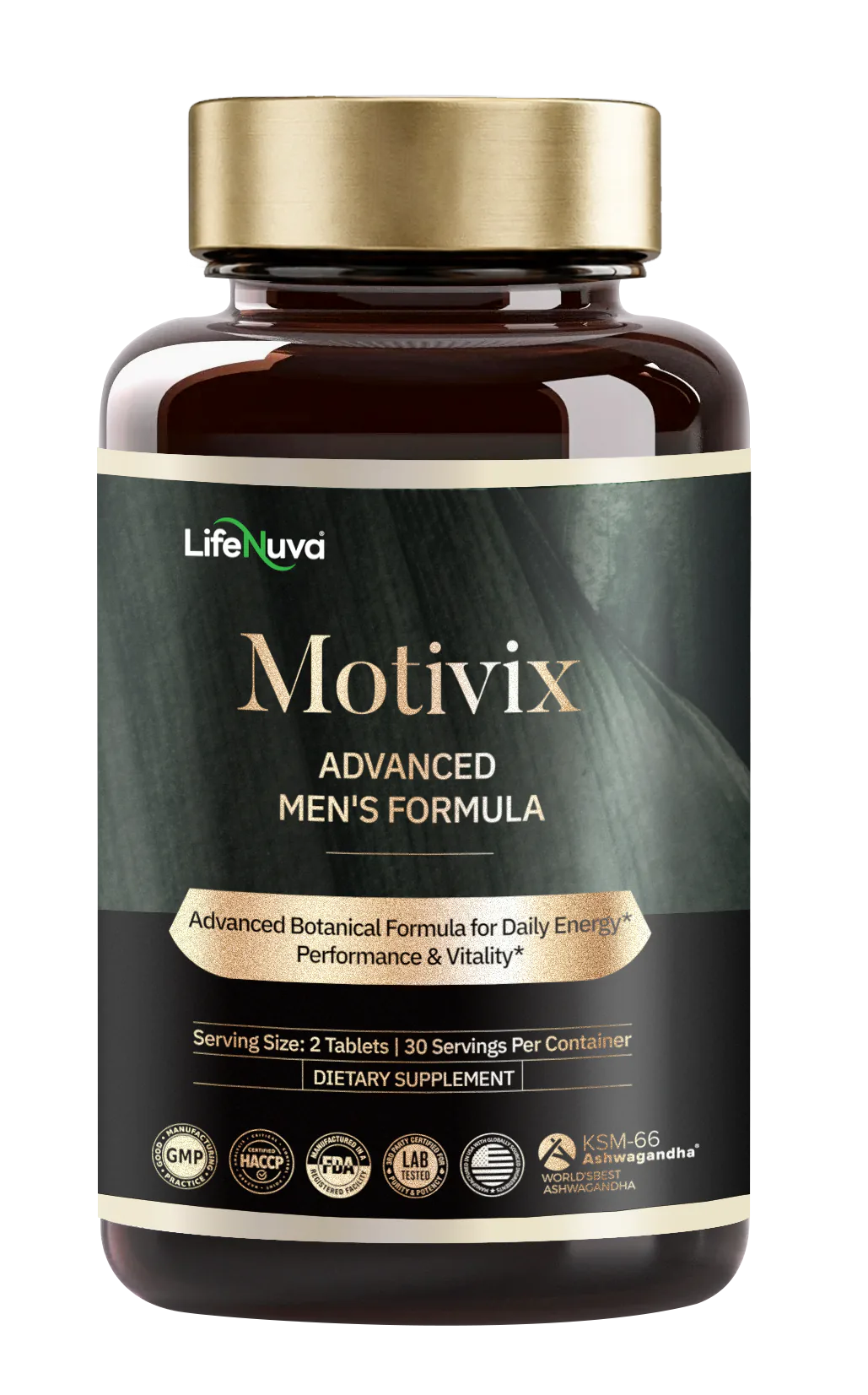 Motivix supplement bottle