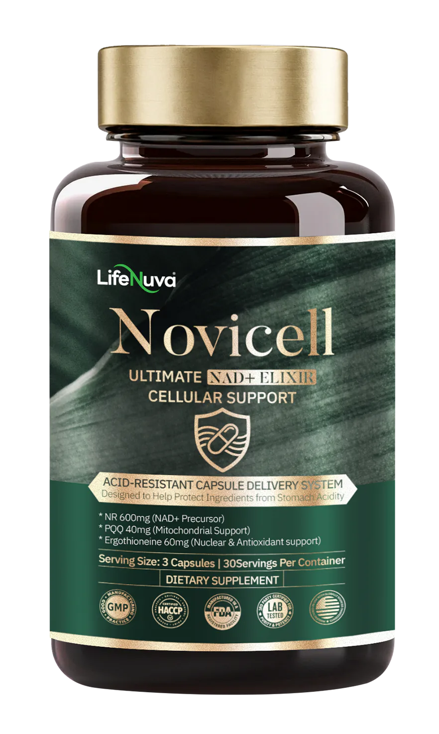 Novicell supplement bottle